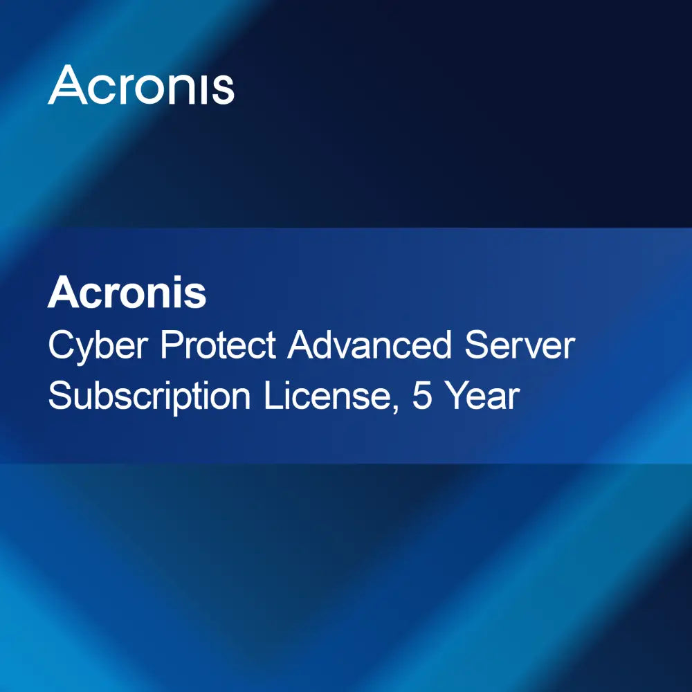 Lisensi Langganan Server Lanjutan Acronis Cyber Protect, 5 Tahun