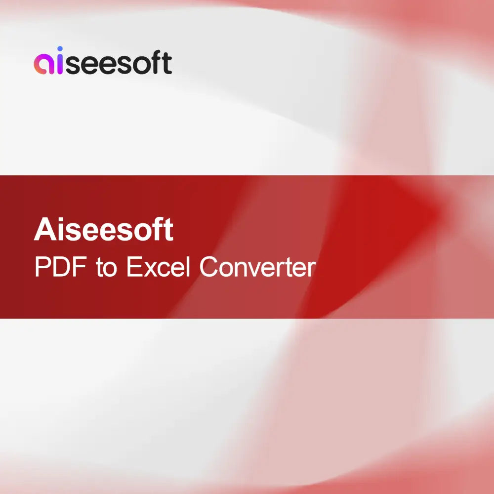 Aiseesoft PDF ke Excel Converter