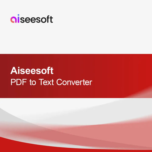 Aiseesoft PDF ke Pengonversi Teks