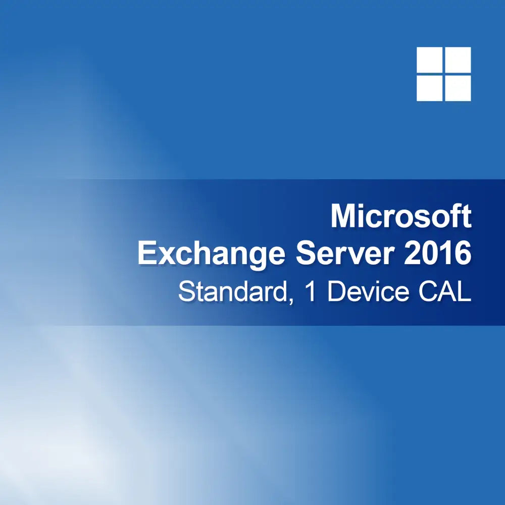 Microsoft Exchange Server 2016 Standard, 1 Perangkat CAL