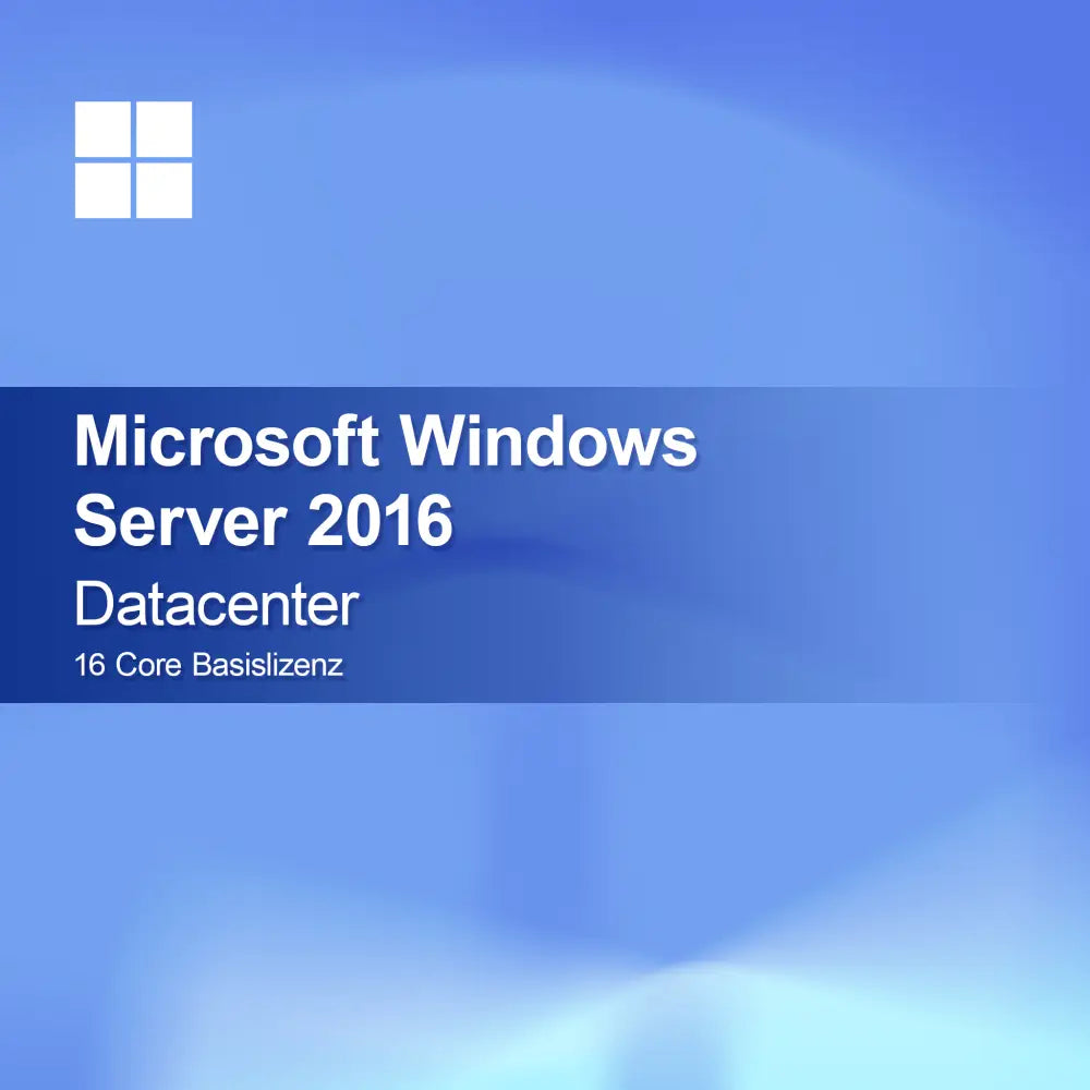 Lisensi Dasar Microsoft Windows Server 2016 Datacenter 16 Core
