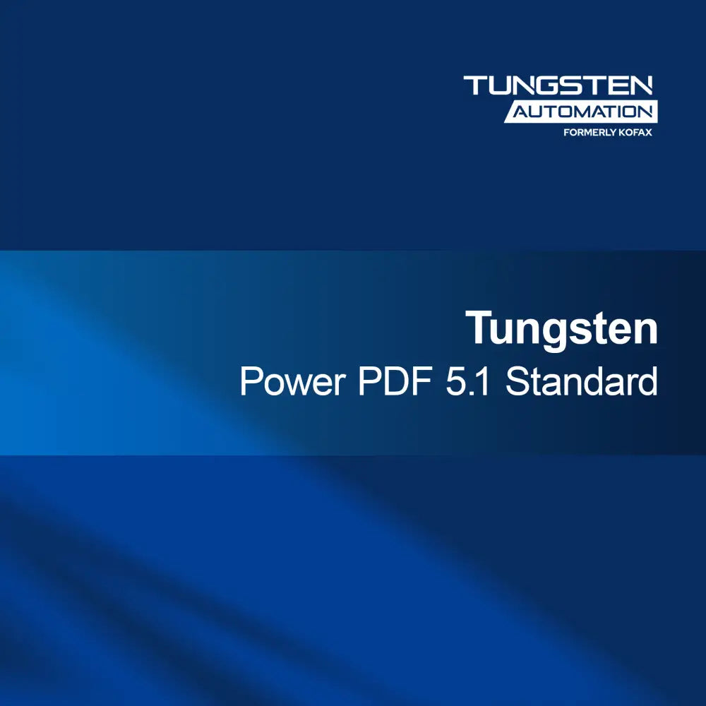 Tungsten Power PDF 5.1 Standar