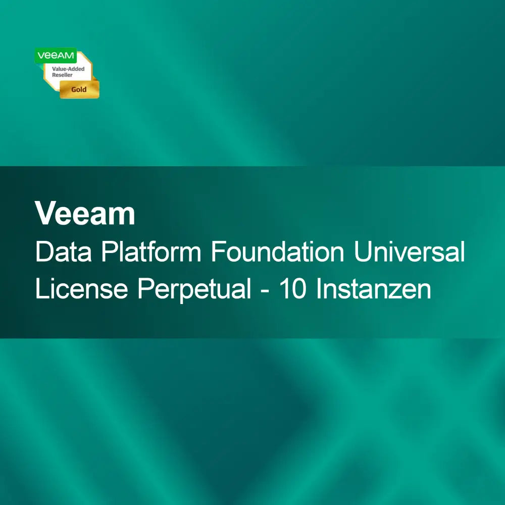 Lisensi Universal Perpetual Veeam Data Platform Foundation - 10 Instansi