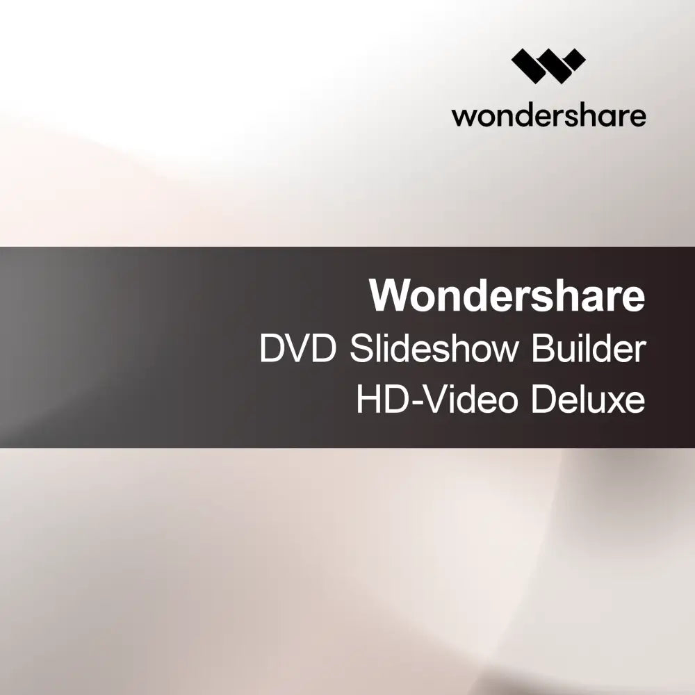 Wondershare DVD Slideshow Builder HD-Video Deluxe