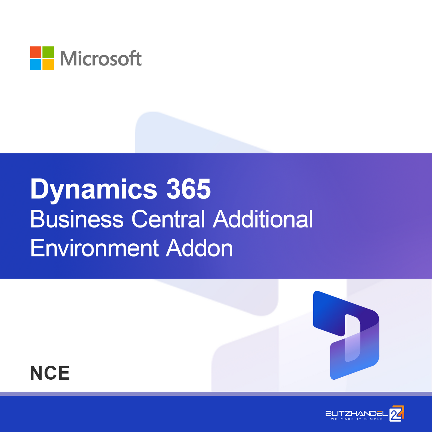 Addon Lingkungan Tambahan Dynamics 365 Business Central (NCE)