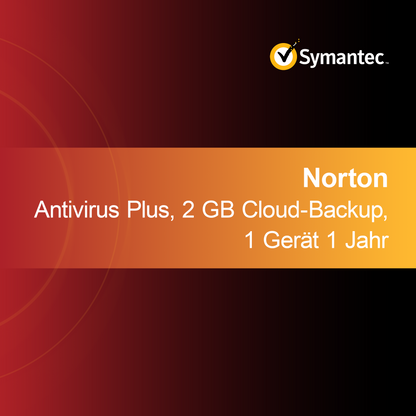 Norton Antivirus Plus, 2 GB Cadangan Cloud, 1 Perangkat 1 Tahun
